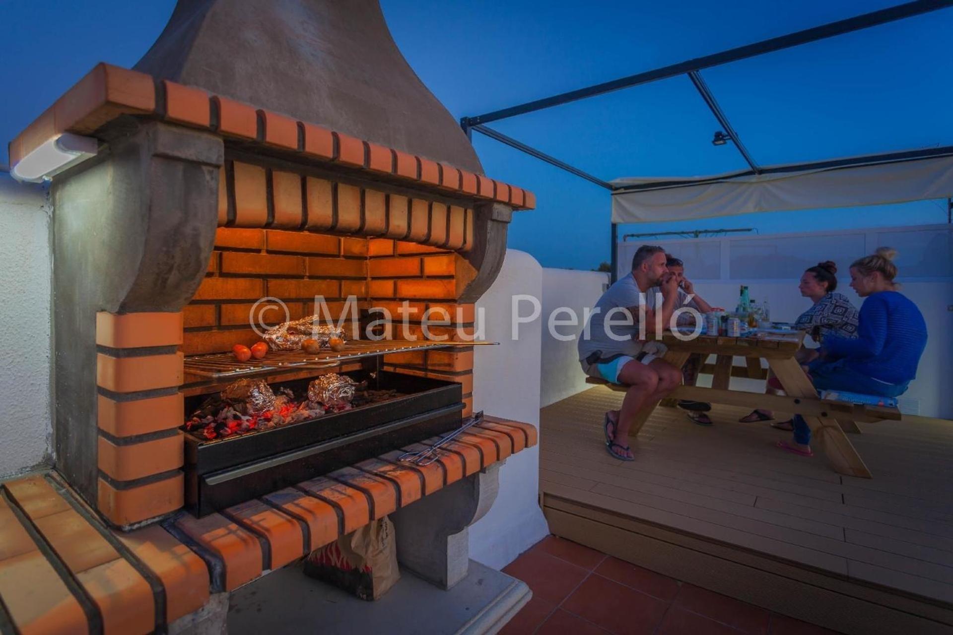 Wohnung In Son Baulo Mit Terrasse, Garten Und Grill Can Picafort  Exteriör bild