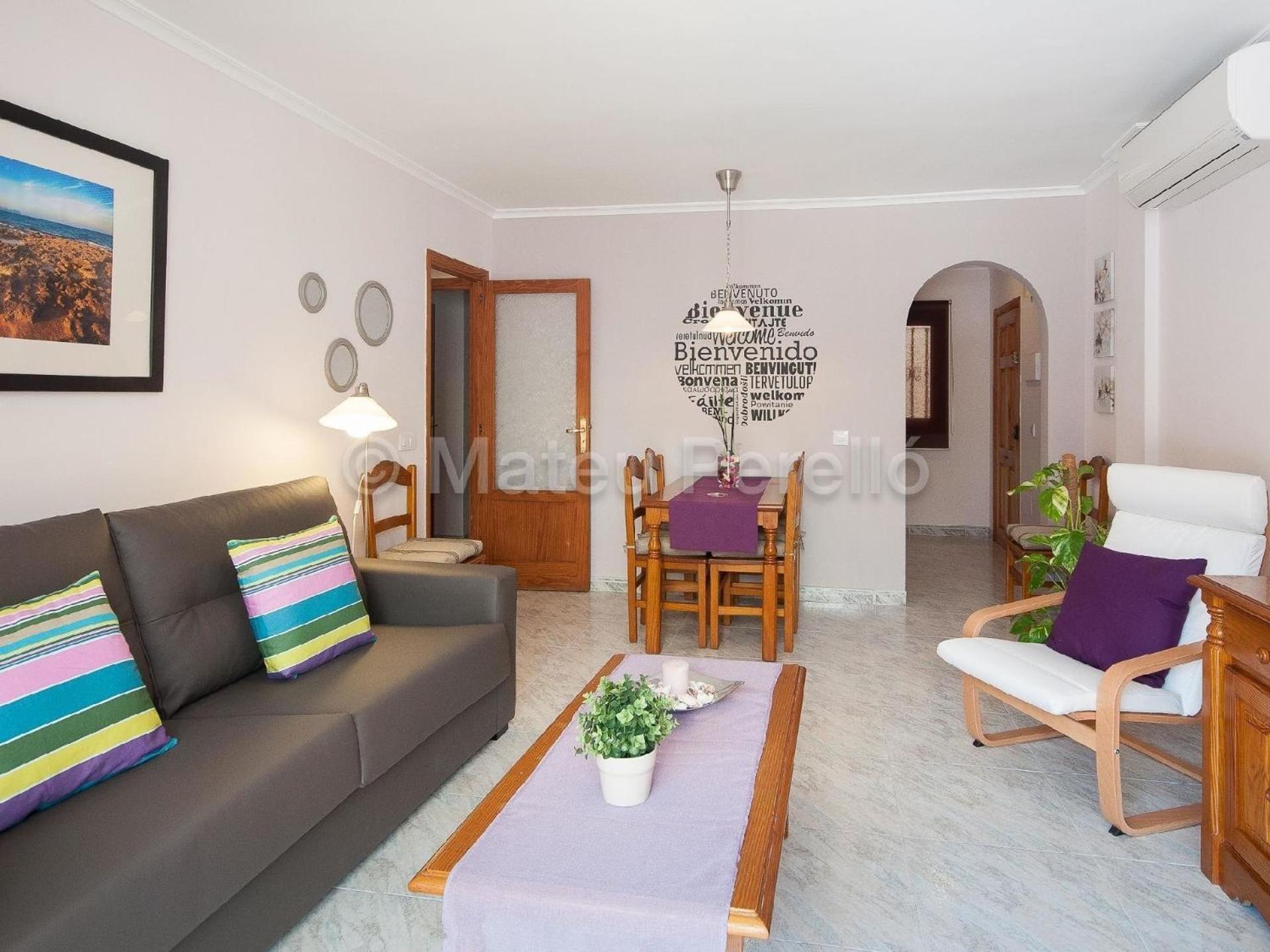 Wohnung In Son Baulo Mit Terrasse, Garten Und Grill Can Picafort  Exteriör bild